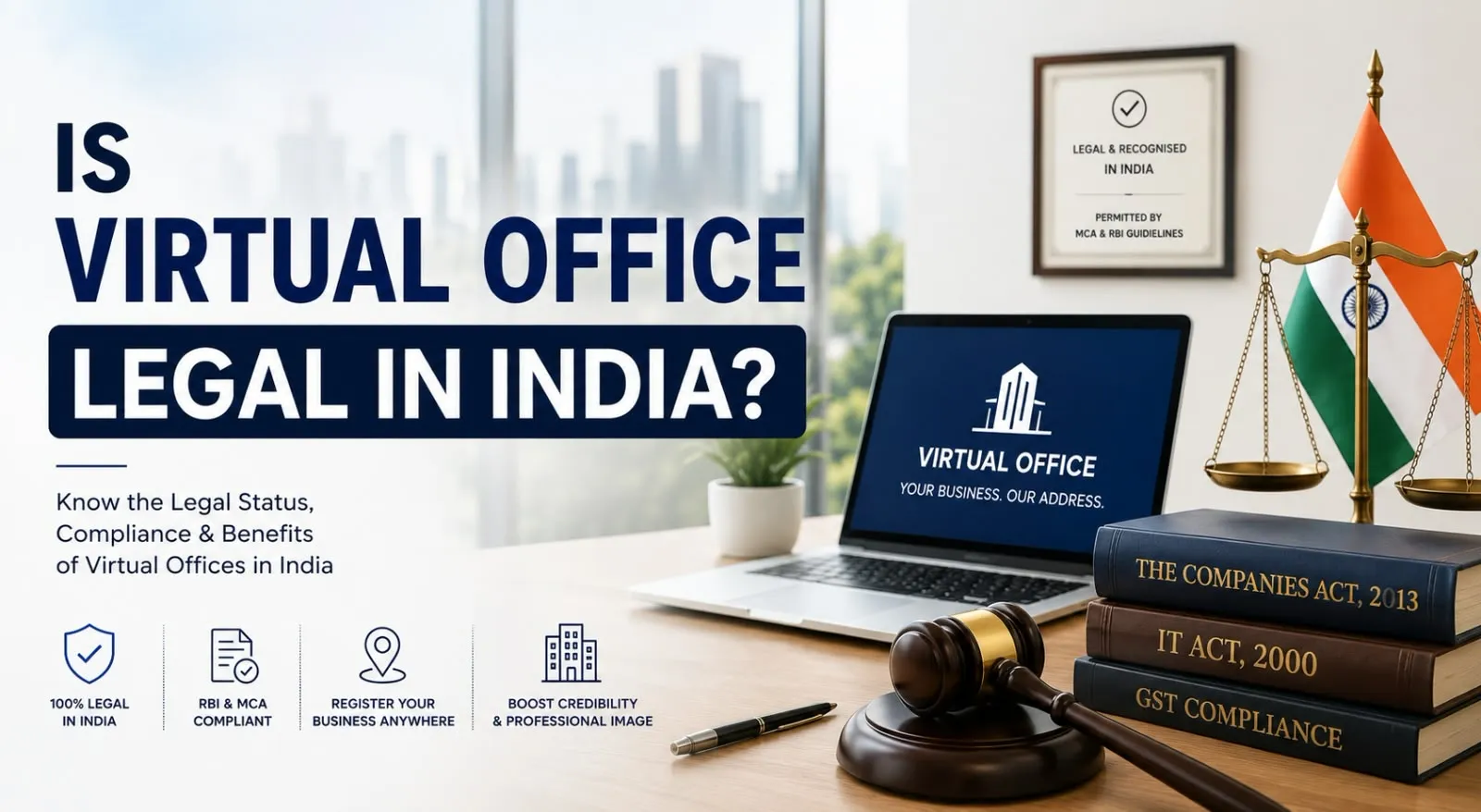Is a Virtual Office Legal in India? Complete Law & Compliance Guide (2026)